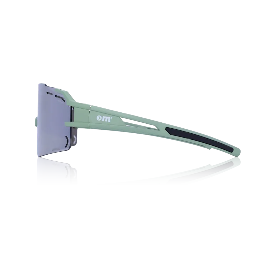 Sportovní brýle Orthomovement  Airflow Sage Green/Chrome